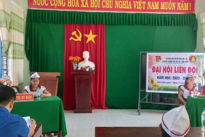 Đại hội Liên Đội năm học 223-2024