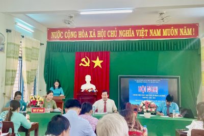 Hội nghị CBVC -NLĐ năm học 2024-2025